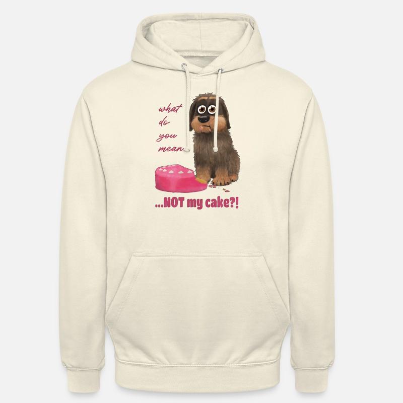 Ce n’est pas mon gâteau - Sweat-shirt à capuche unisexe - vanille