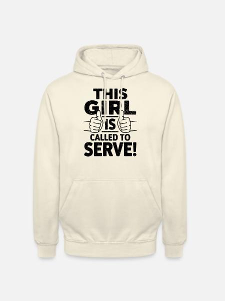 Stolz im Glauben unterwegs - Unisex Hoodie - Vanille-Milchshake