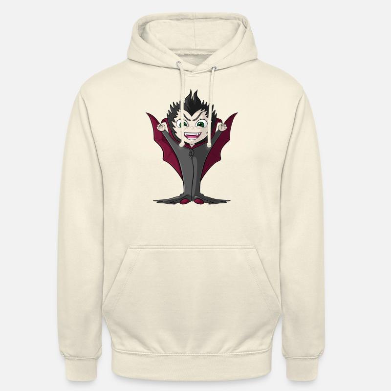 Comic Petit vampire - Sweat-shirt à capuche unisexe - vanille