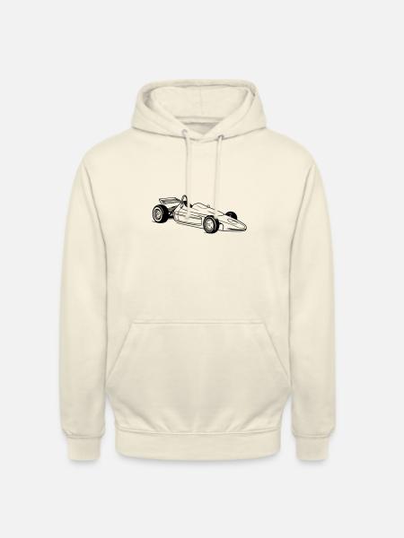 Race car - Unisex Hoodie - vanilla