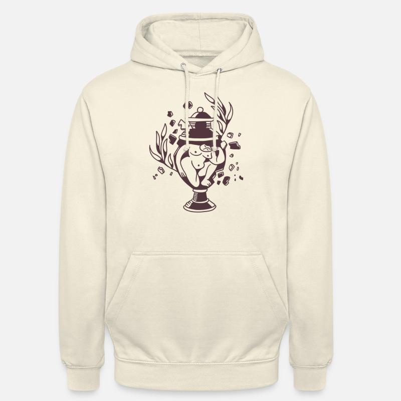 Lost hope - Sweat-shirt à capuche unisexe - vanille