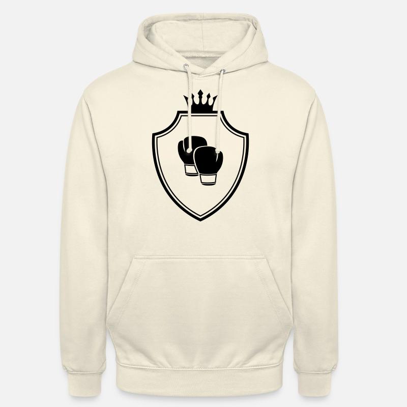 Gants de boxe Crest - Sweat-shirt à capuche unisexe - vanille