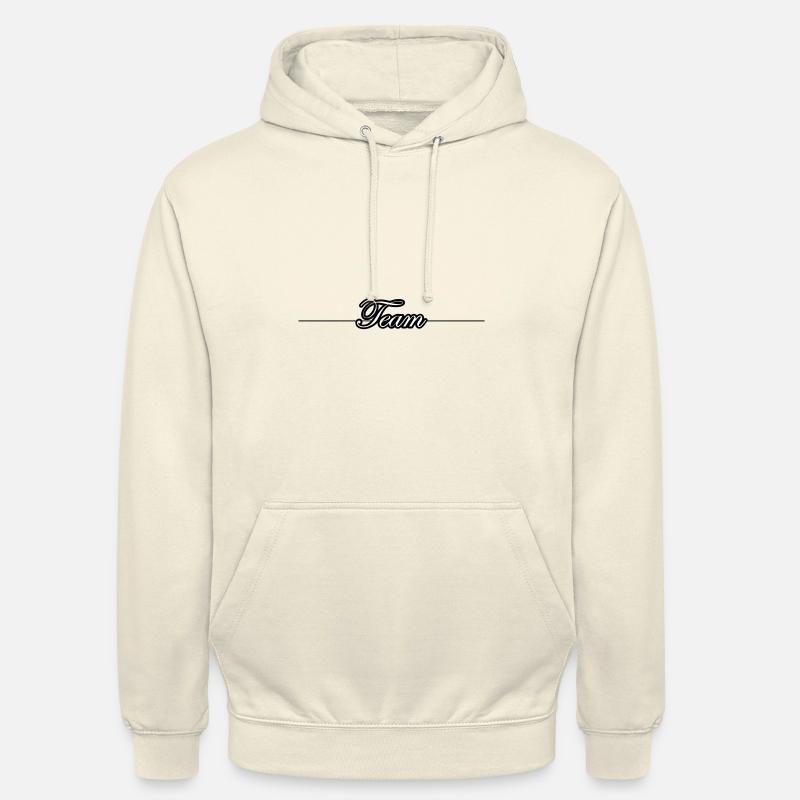 Team Linie - Unisex Hoodie - Vanille-Milchshake