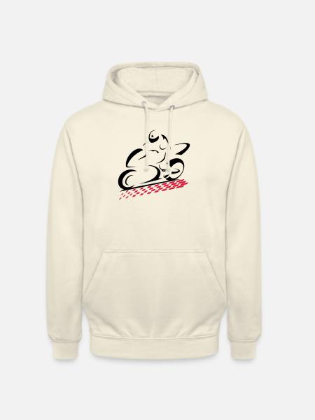 SPEED BIKE - Unisex Hoodie - vanilla