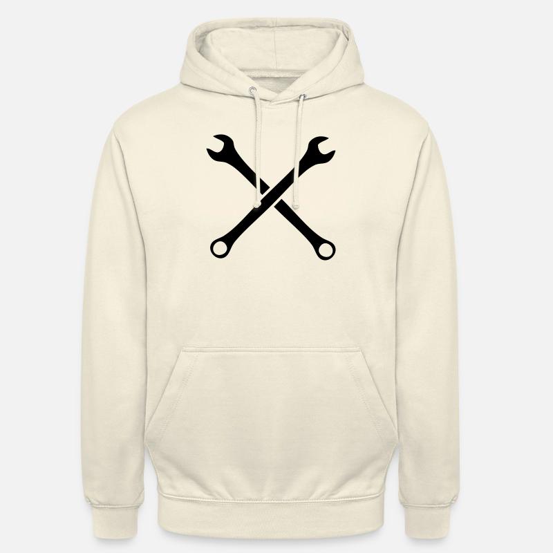Clés à molette - Sweat-shirt à capuche unisexe - vanille