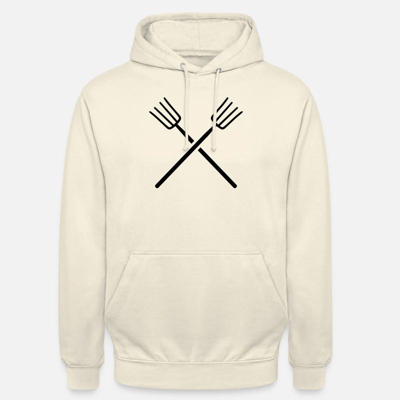 Mistgabel - Unisex Hoodie - Vanille-Milchshake