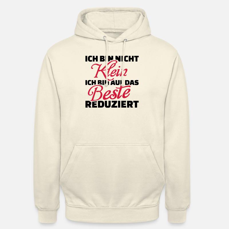 Klein - Unisex Hoodie - Vanille-Milchshake
