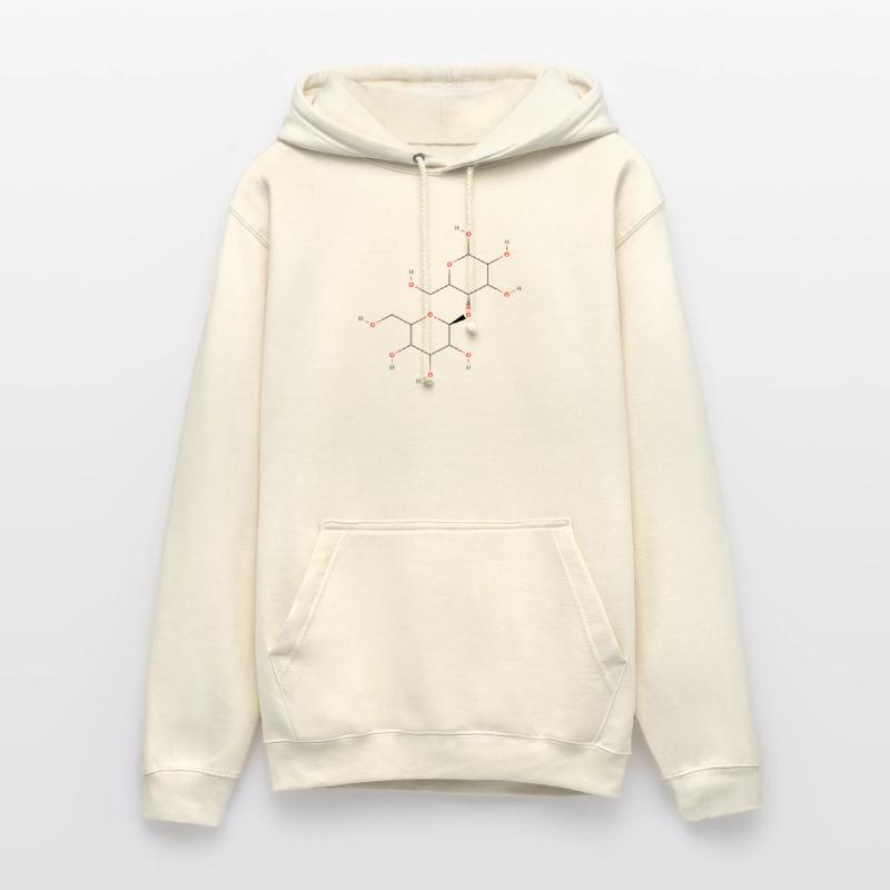 Cellulose Molecule - Colored Structural Formula Unisex Hoodie