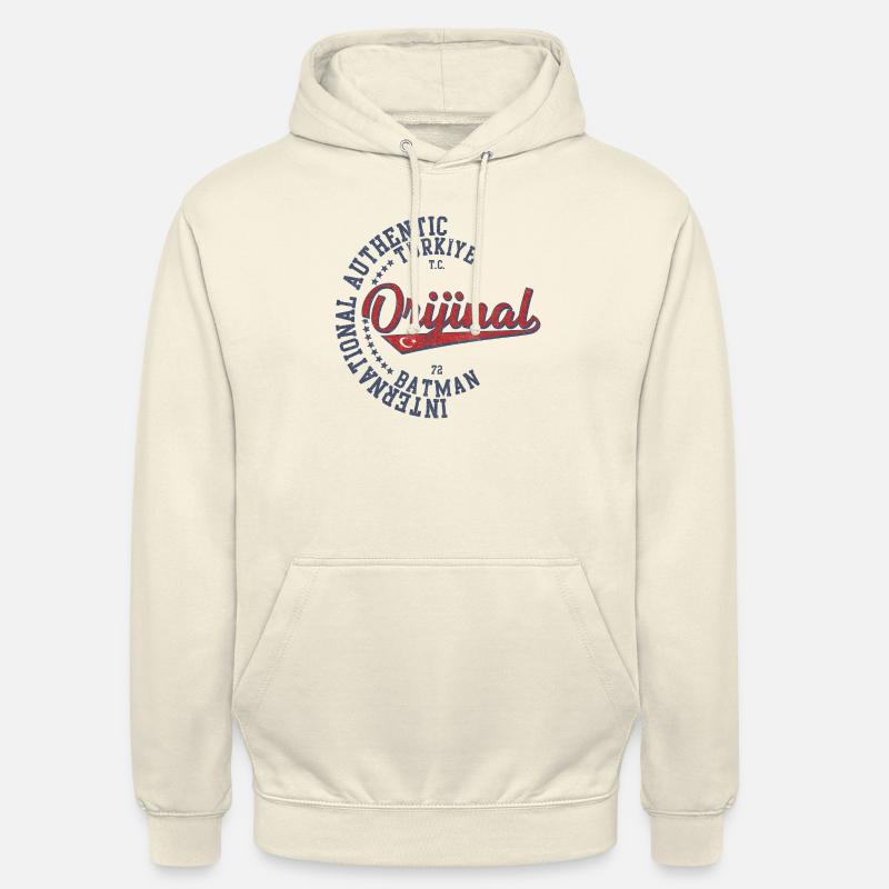 Batmanlı - Sweat-shirt à capuche unisexe - vanille