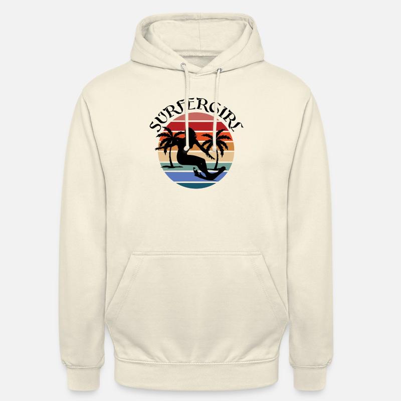 Surfing Surfboard Surfer Geschenksidee - Unisex Hoodie - Vanille-Milchshake