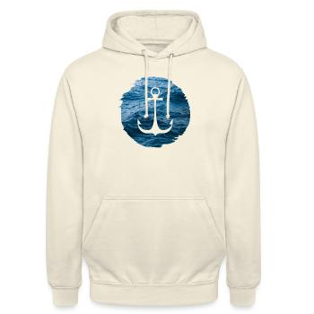 Sea Water Beach - Unisex Hoodie - vanilla - Front - Alina (178cm) & Michal (187cm)