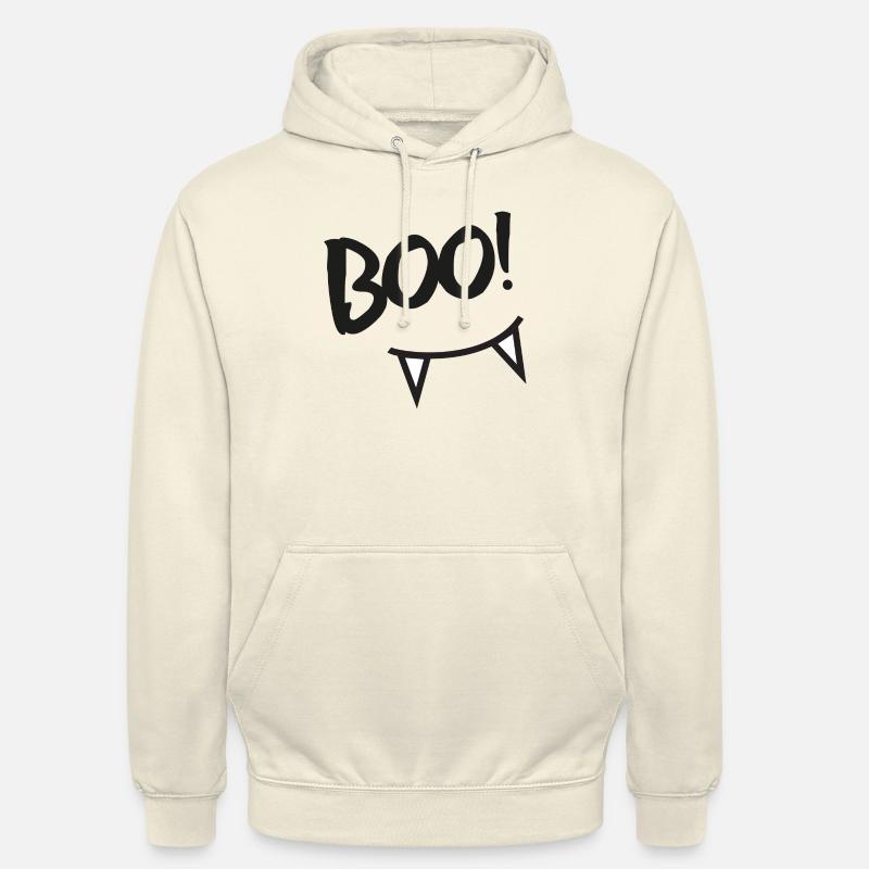 Beängstigendes BUH! Halloween-Geschenk - Unisex Hoodie - Vanille-Milchshake