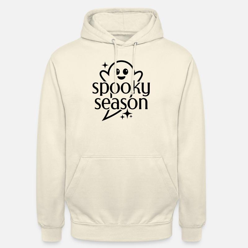 Fantôme de la saison effrayante - Sweat-shirt à capuche unisexe - vanille