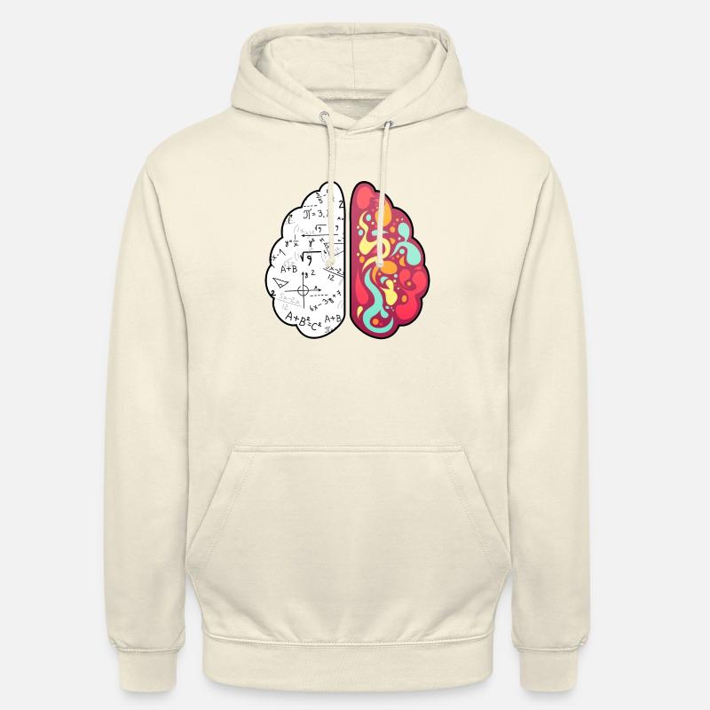 Cours de maths maths maths génie math cerveau Sweat-shirt à capuche unisexe