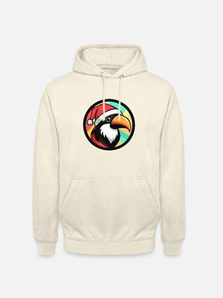 Toucan Bird Christmas X-Mas - Unisex Hoodie - vanilla