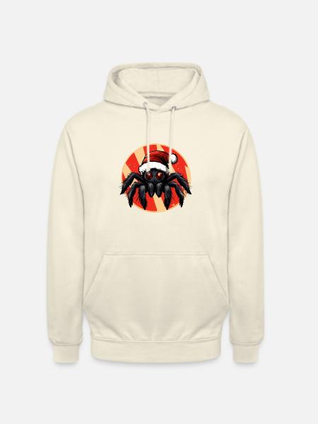 Noël Tarantula Noël - Sweat-shirt à capuche unisexe - vanille