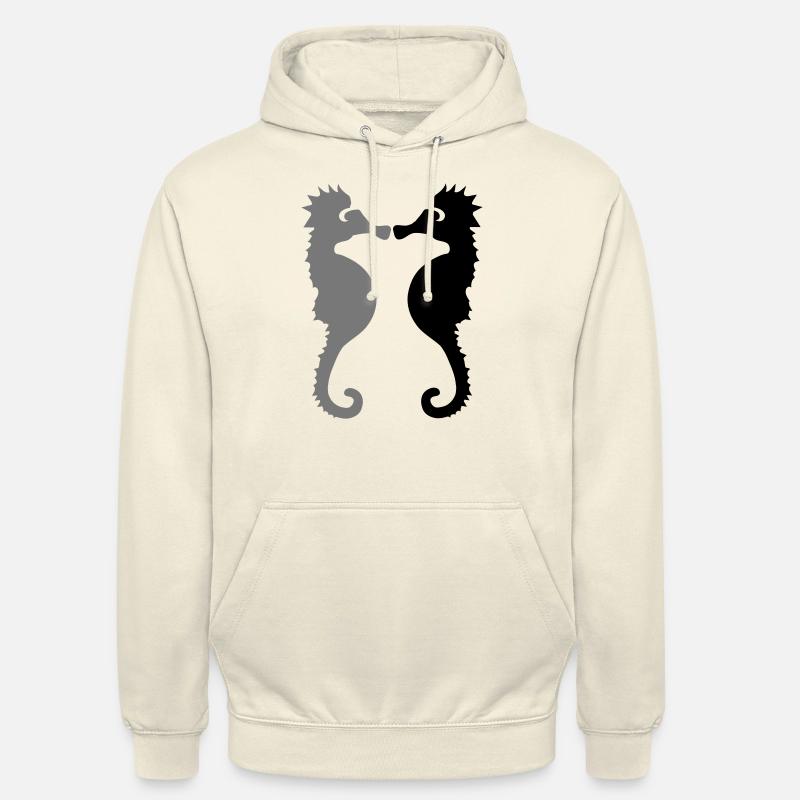 seepferdchen - Unisex Hoodie - Vanille-Milchshake