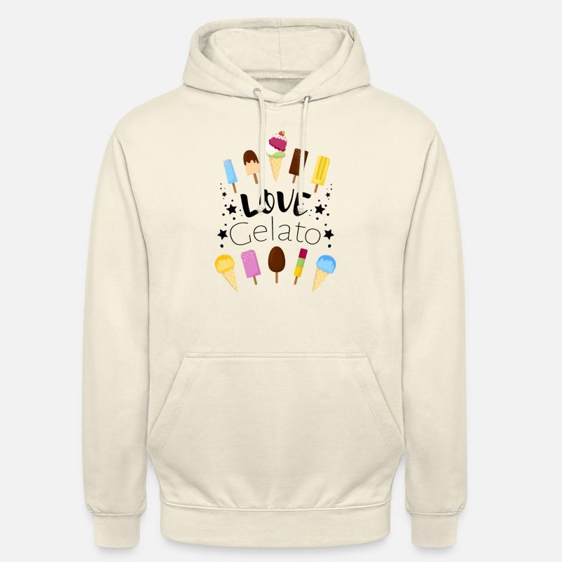 Eis - Ice cream - Eiscreme - Unisex Hoodie - Vanille-Milchshake