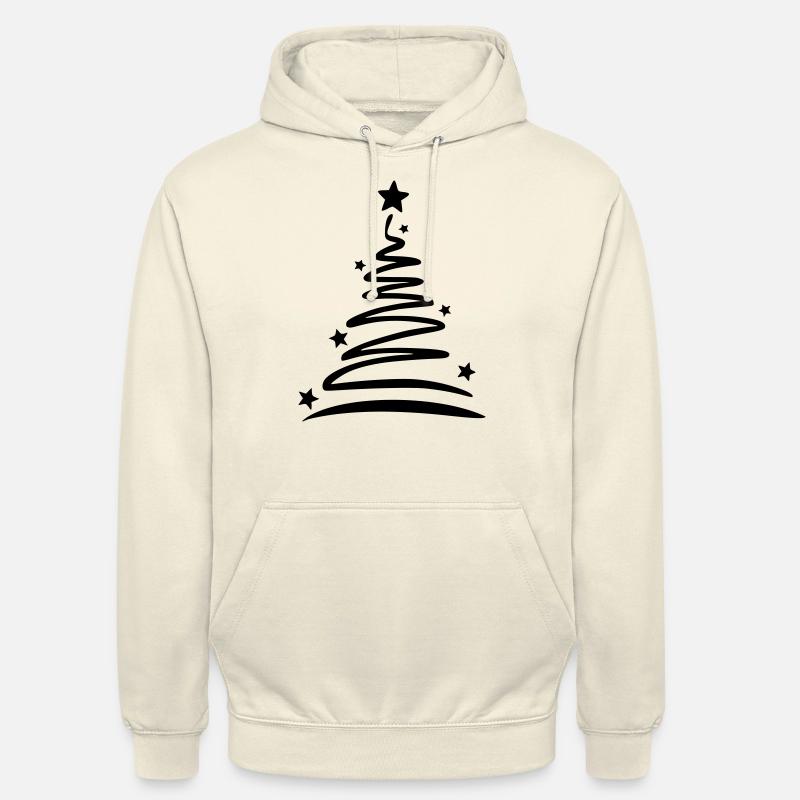 Weihnachtsbaum - Unisex Hoodie - Vanille-Milchshake