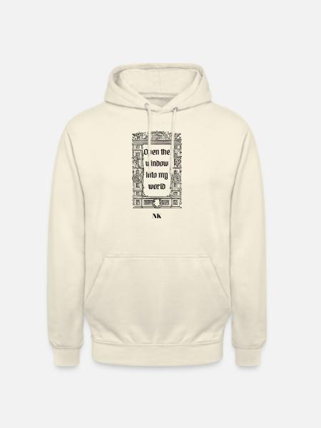NK BRAND - Unisex Hoodie - Vanille-Milchshake