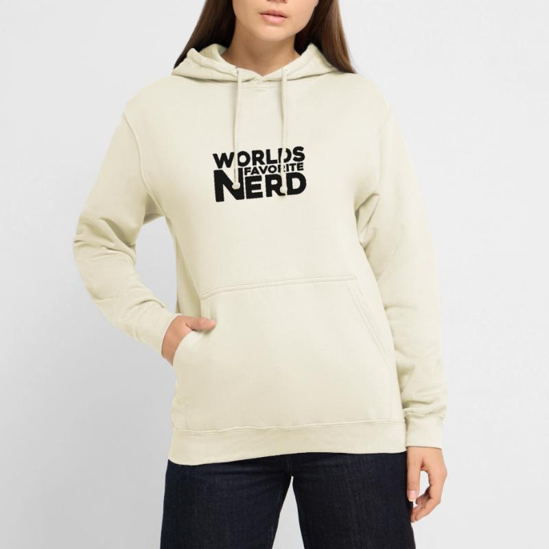 nerd coder iq server Unisex Hoodie