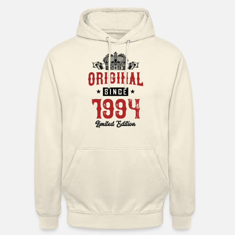 1994 Édition limitée - Sweat-shirt à capuche unisexe - vanille