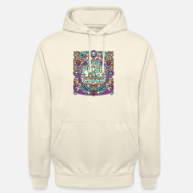 Tu pousses, j’en attraperai 13 - Sweat-shirt à capuche unisexe - vanille