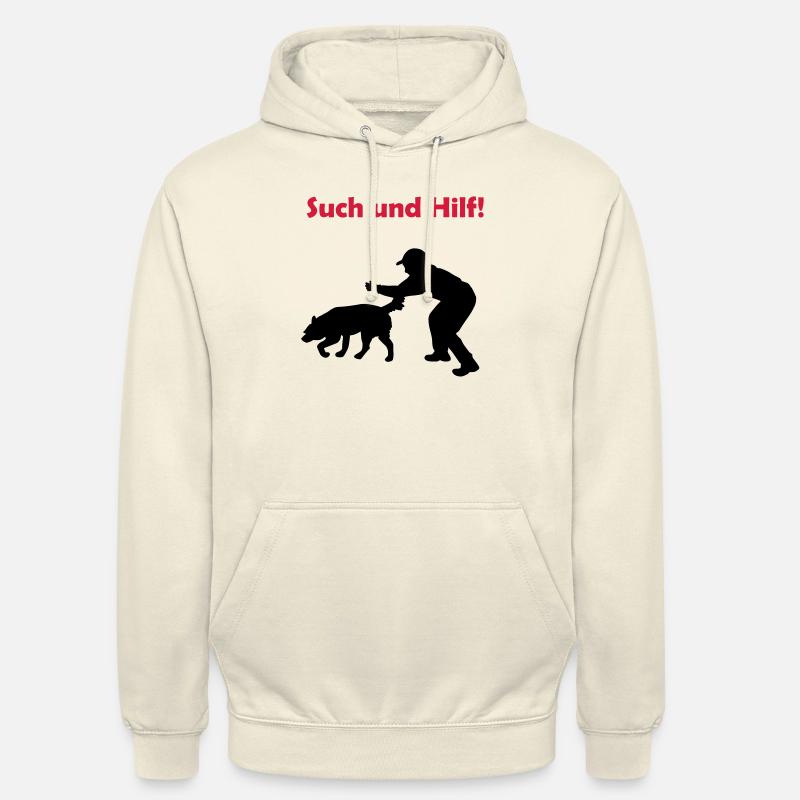 such_und_hilf_cb - Unisex Hoodie - Vanille-Milchshake