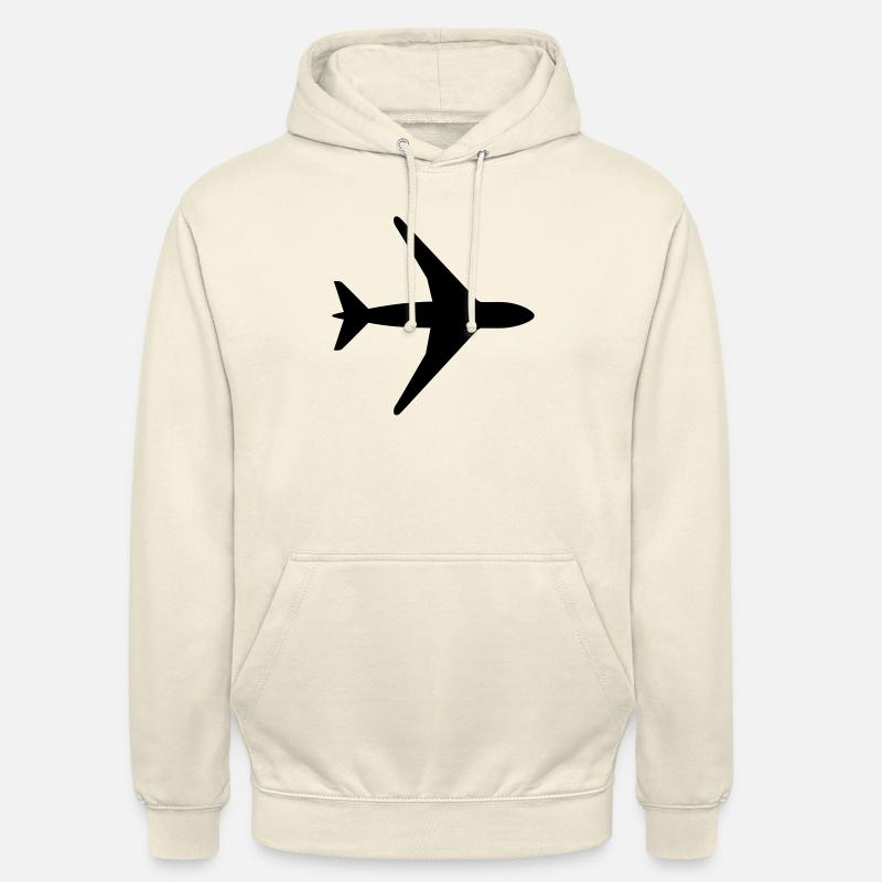 Flugzeug - Unisex Hoodie - Vanille-Milchshake