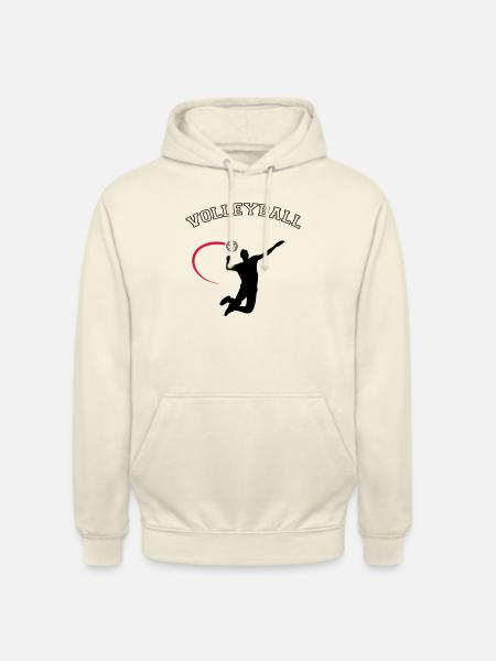 volleyball - Unisex Hoodie - vanilla
