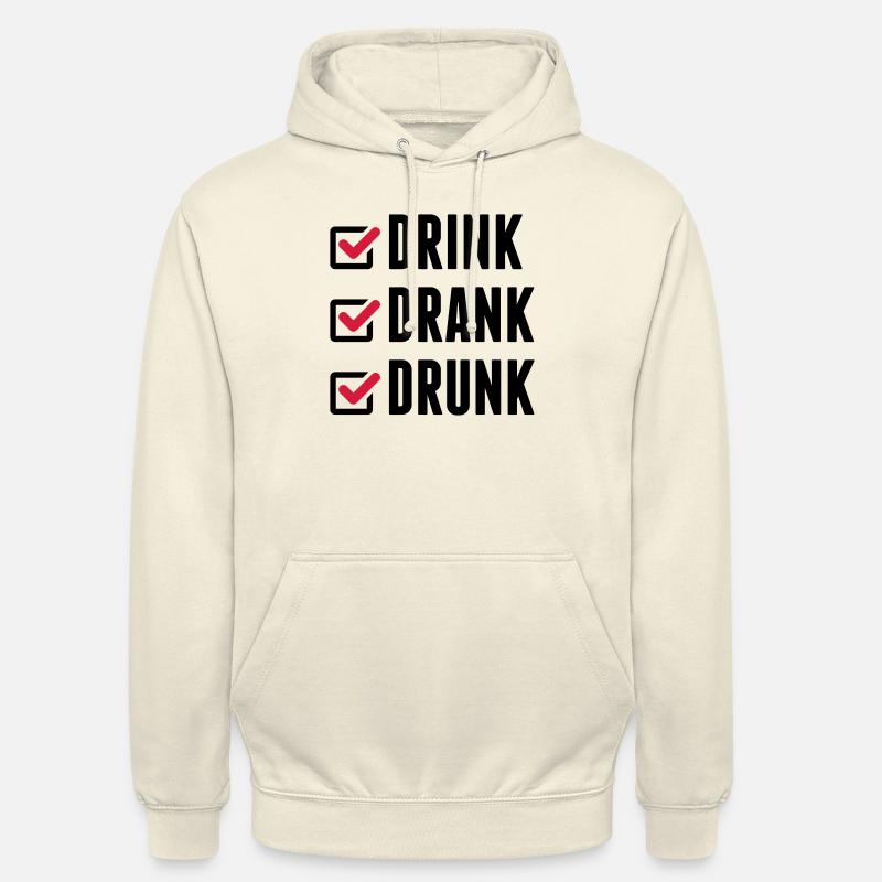 drink_drank_drunk_cc2 - Unisex Hoodie - Vanille-Milchshake