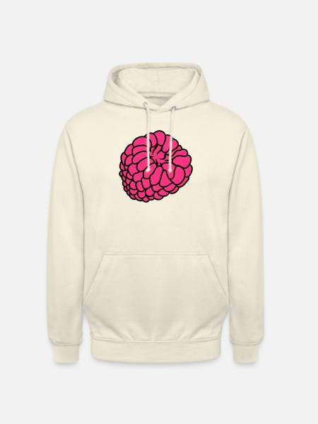 himbeere beeren - Unisex Hoodie - Vanille-Milchshake