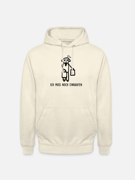 Muss noch einkaufen - Unisex Hoodie - Vanille-Milchshake