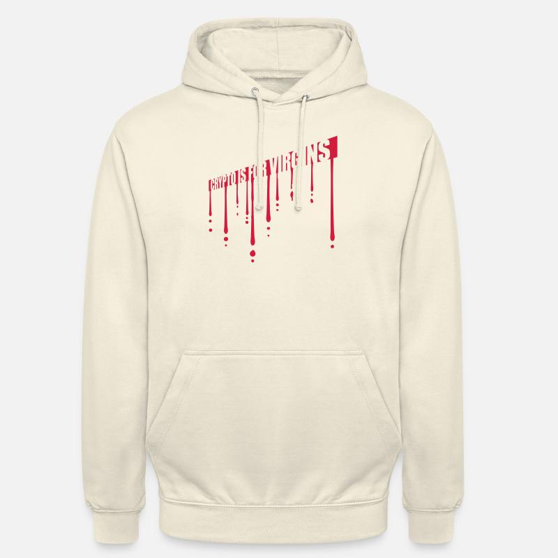 Crypto est pour les vierges - Sweat-shirt à capuche unisexe - vanille