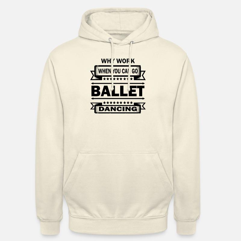 Danse Musique de danse - Sweat-shirt à capuche unisexe - vanille