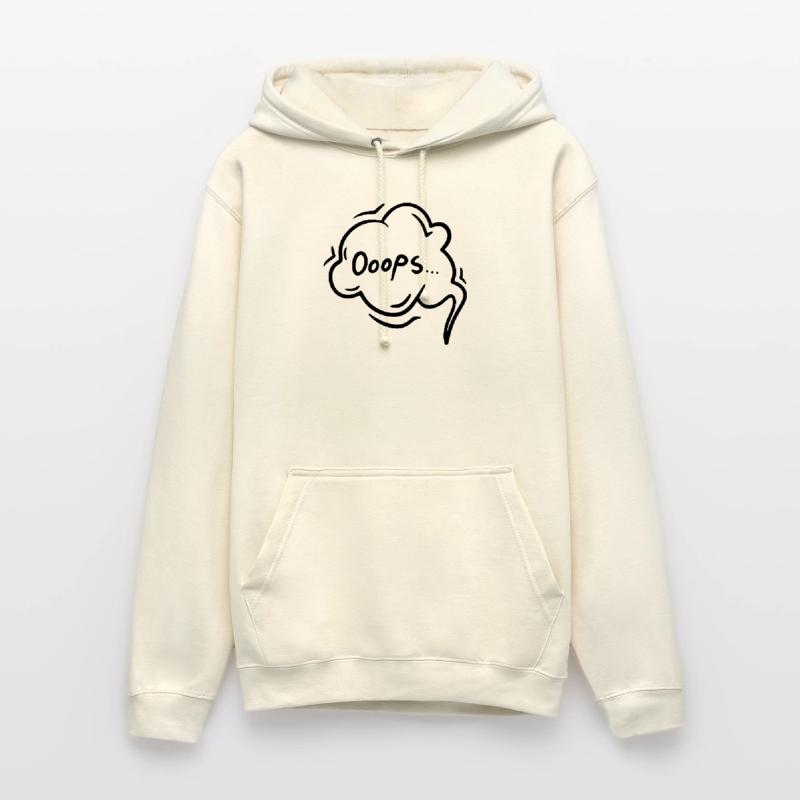 Speech Bubble Comic Oops Unisex Hoodie