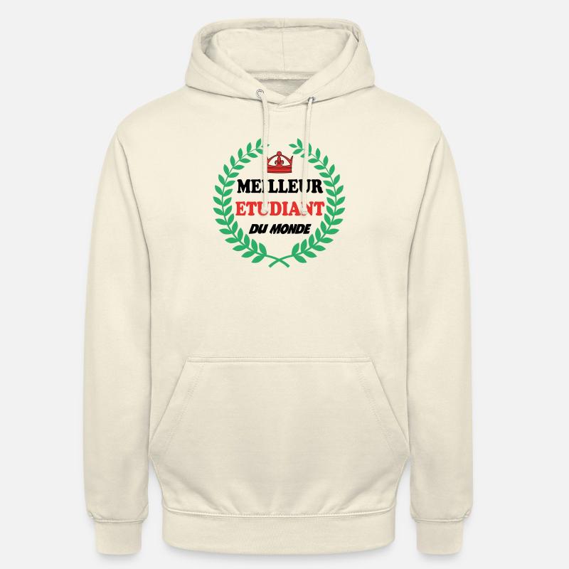 BESTER STUDENT DER WELT - Unisex Hoodie - Vanille-Milchshake