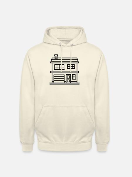 Maison Propriété - Sweat-shirt à capuche unisexe - vanille