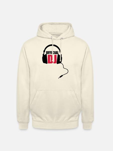 OfficialDJ - Unisex Hoodie - vanilla