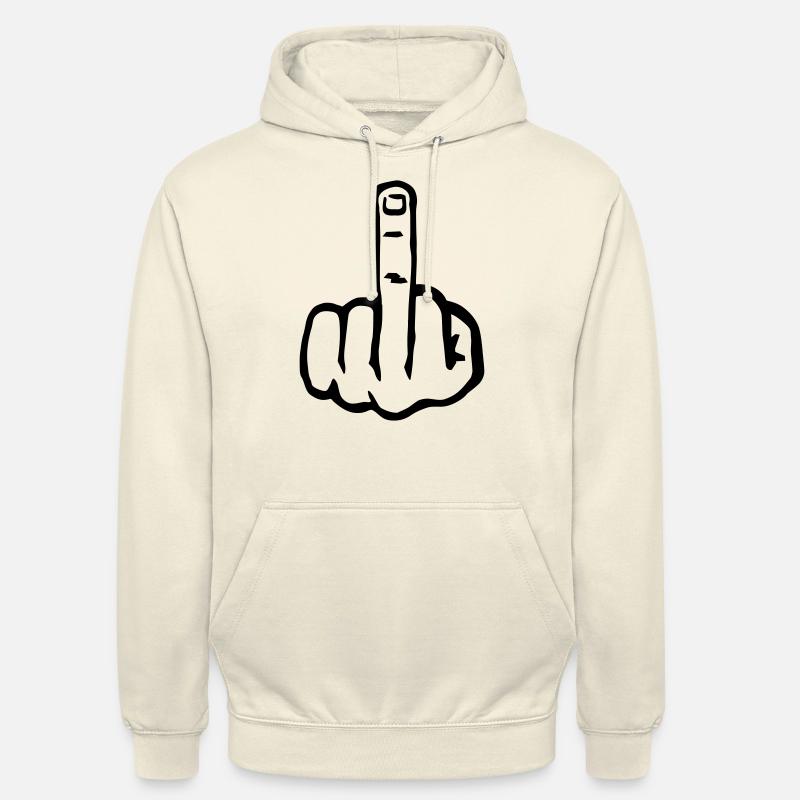 Médius - Sweat-shirt à capuche unisexe - vanille