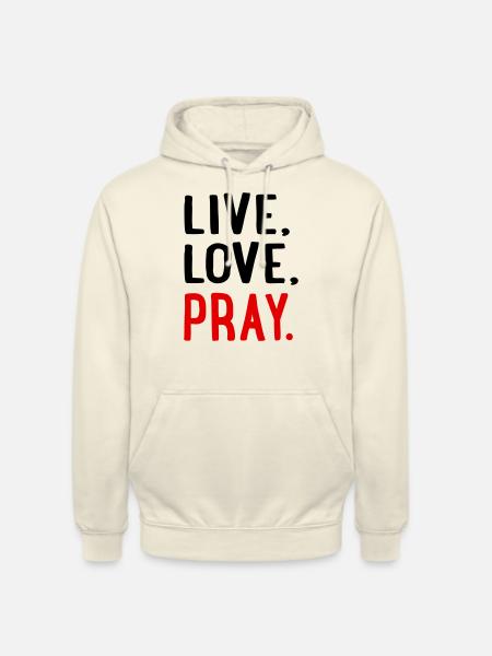 pray - Unisex Hoodie - vanilla