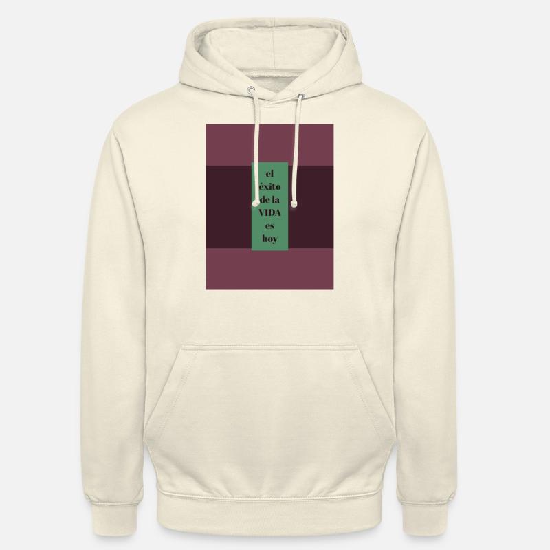 Le succès, c’est aujourd’hui - Sweat-shirt à capuche unisexe - vanille