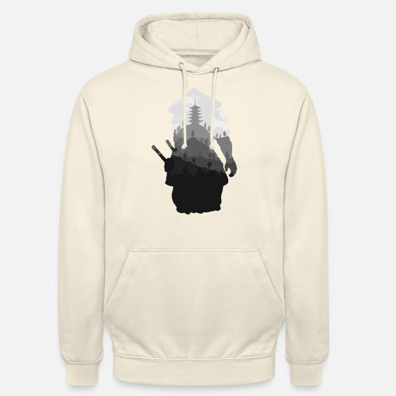 Way of the Samurai - Sweat-shirt à capuche unisexe - vanille