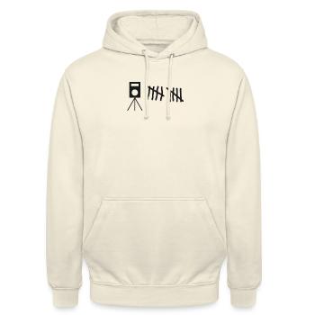 Blitzer autoroute vitesse pneu tuning - Sweat-shirt à capuche unisexe - vanille - Devant - Alina (178cm) & Michal (187cm)