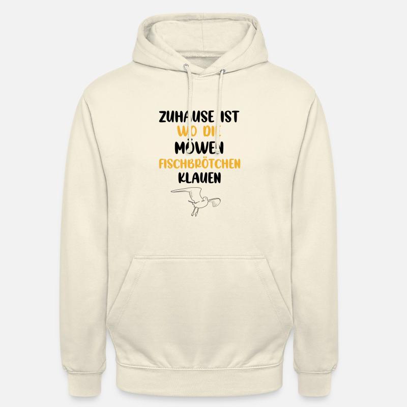 Hamburg Eimsbüttel Fischbrötchen Möwe - Unisex Hoodie - Vanille-Milchshake