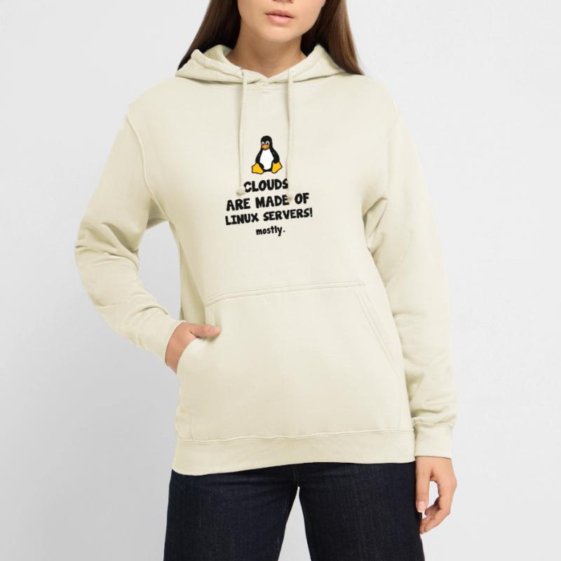 Linux Server Sysadmin Informatiker Spruch Unisex Hoodie