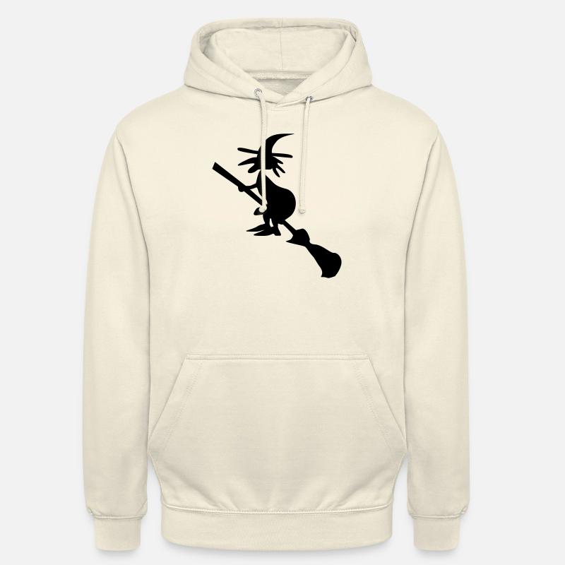 Witch - sorcière - Sweat-shirt à capuche unisexe - vanille