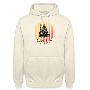 Shiva Lord Hinduism Yoga Yogi India - Unisex Hoodie - vanilla - Front - Alina (178cm) & Michal (187cm)
