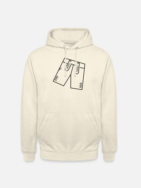 Lederhose - Unisex Hoodie - Vanille-Milchshake