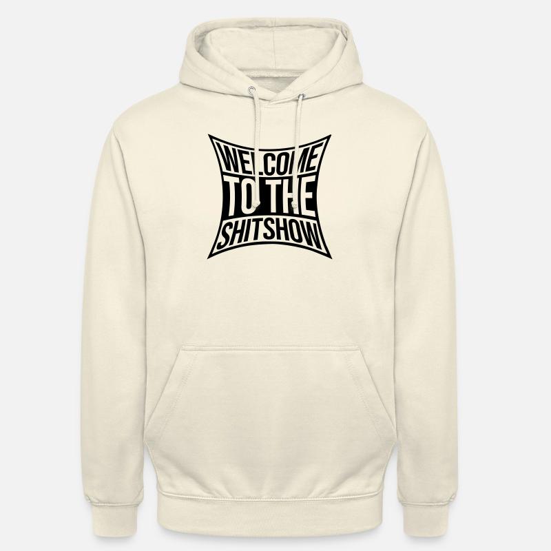 Sarkasmus Spruch Shitshow - Unisex Hoodie - Vanille-Milchshake